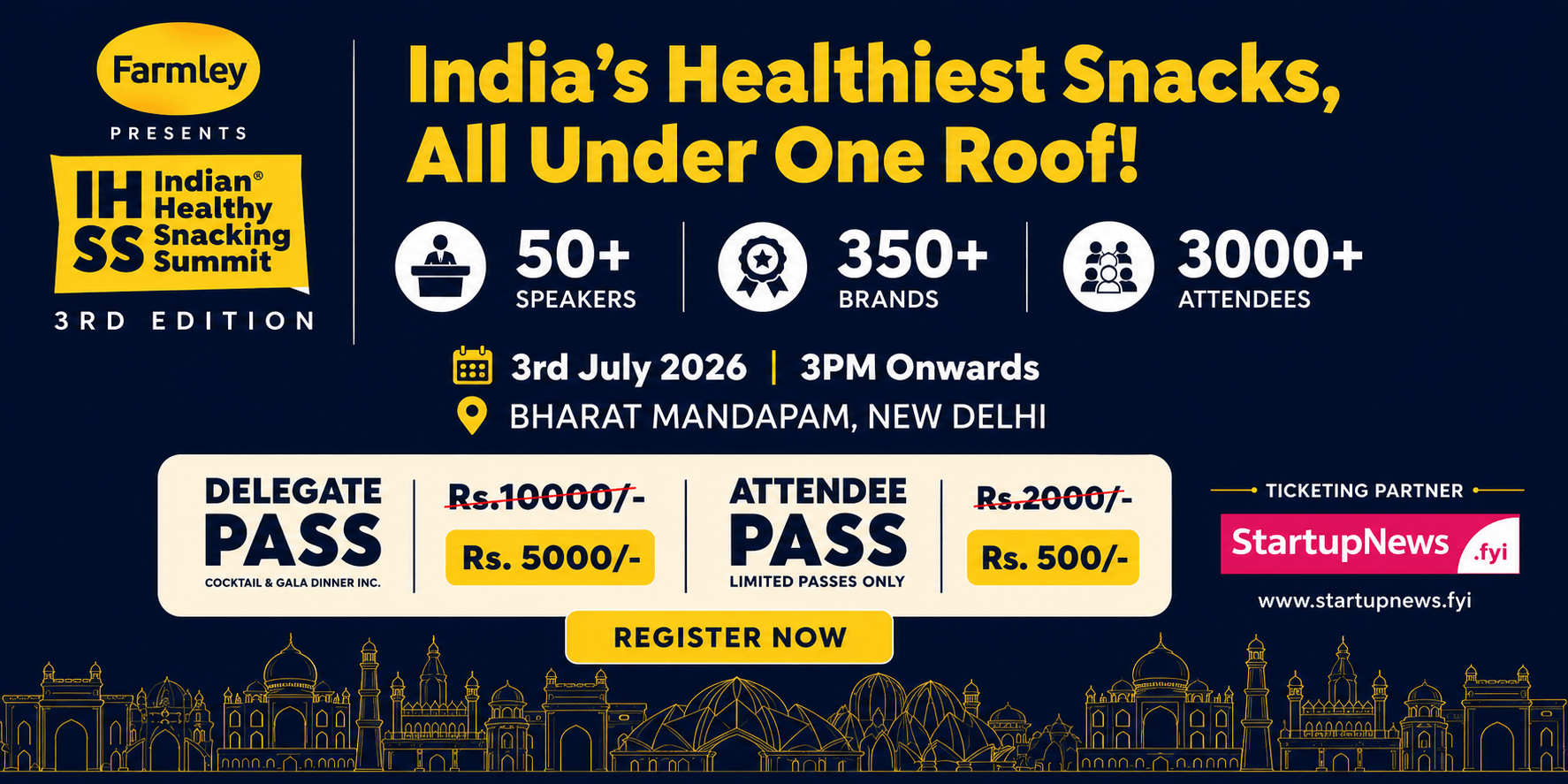 Indian Healthy Snacking Summit (IHSS) 2026