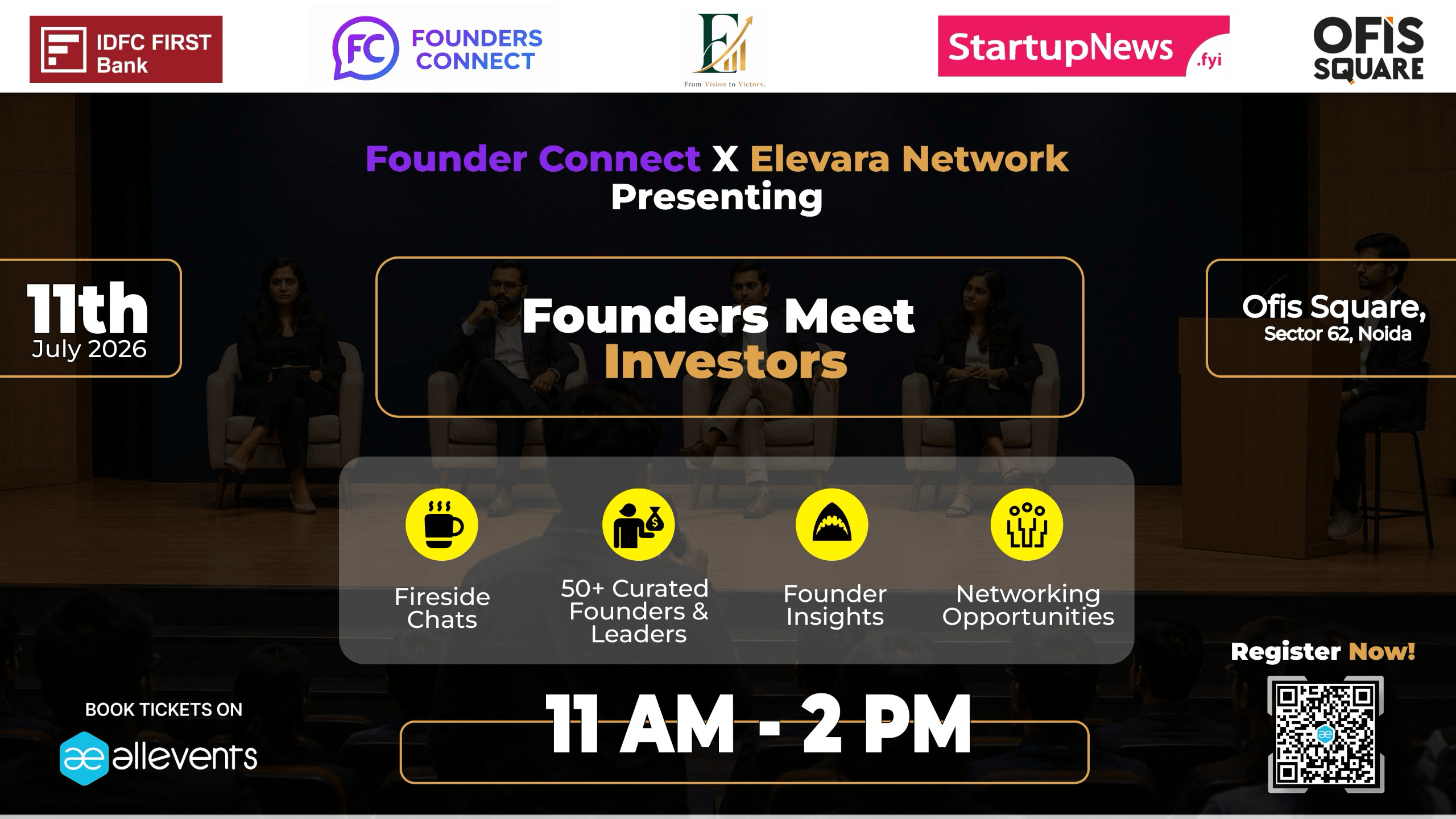 Founder Connect X Elevara Network – Founders Meet Investors