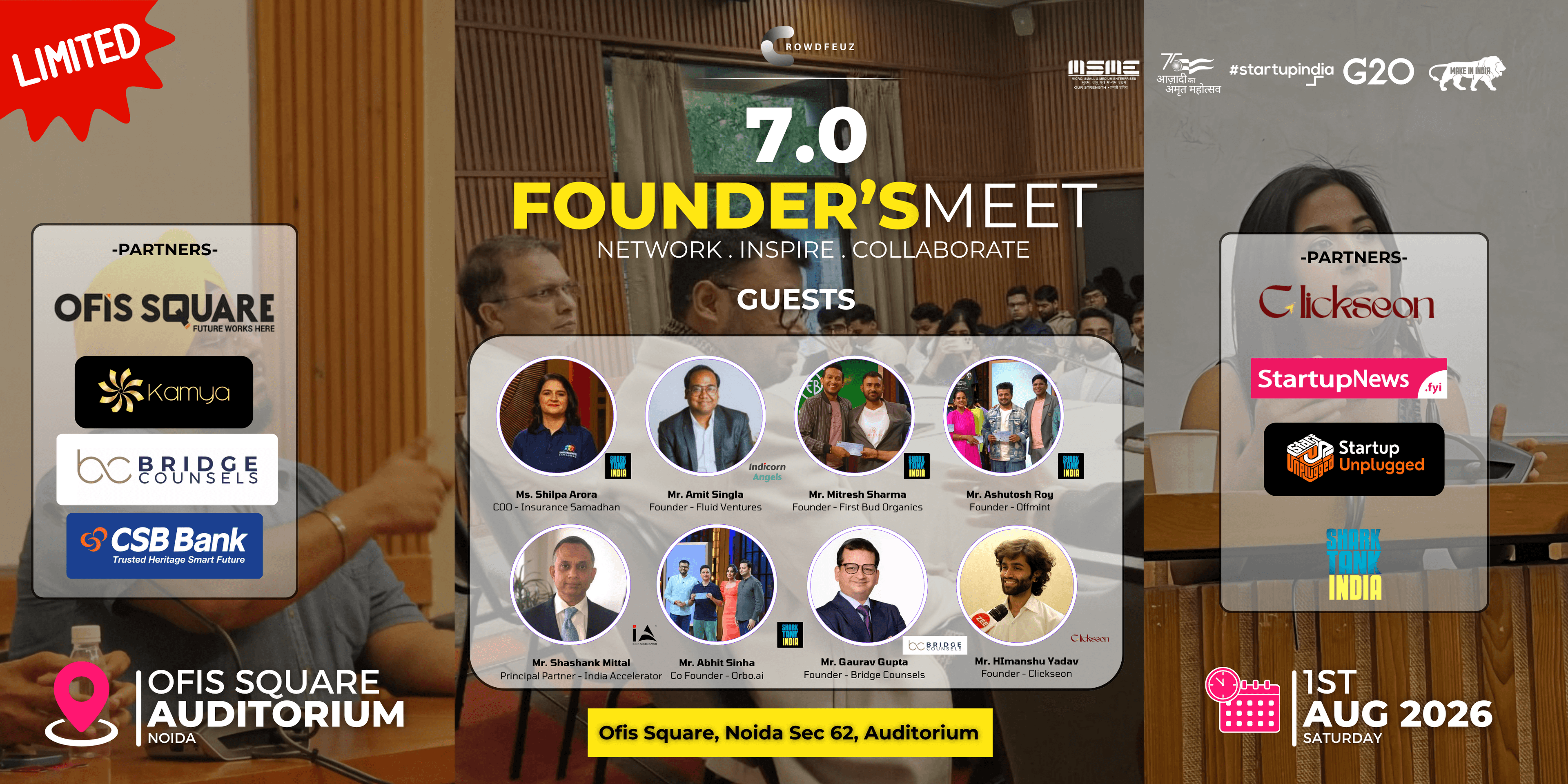 Founder's Meet 7.0 | Noida Edition