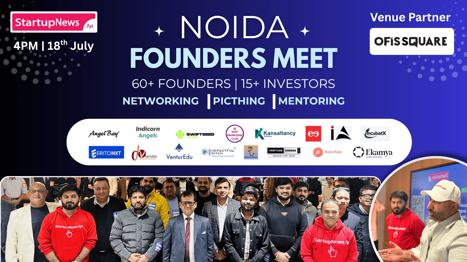 Startup Meetup | Noida | 18 July 2026