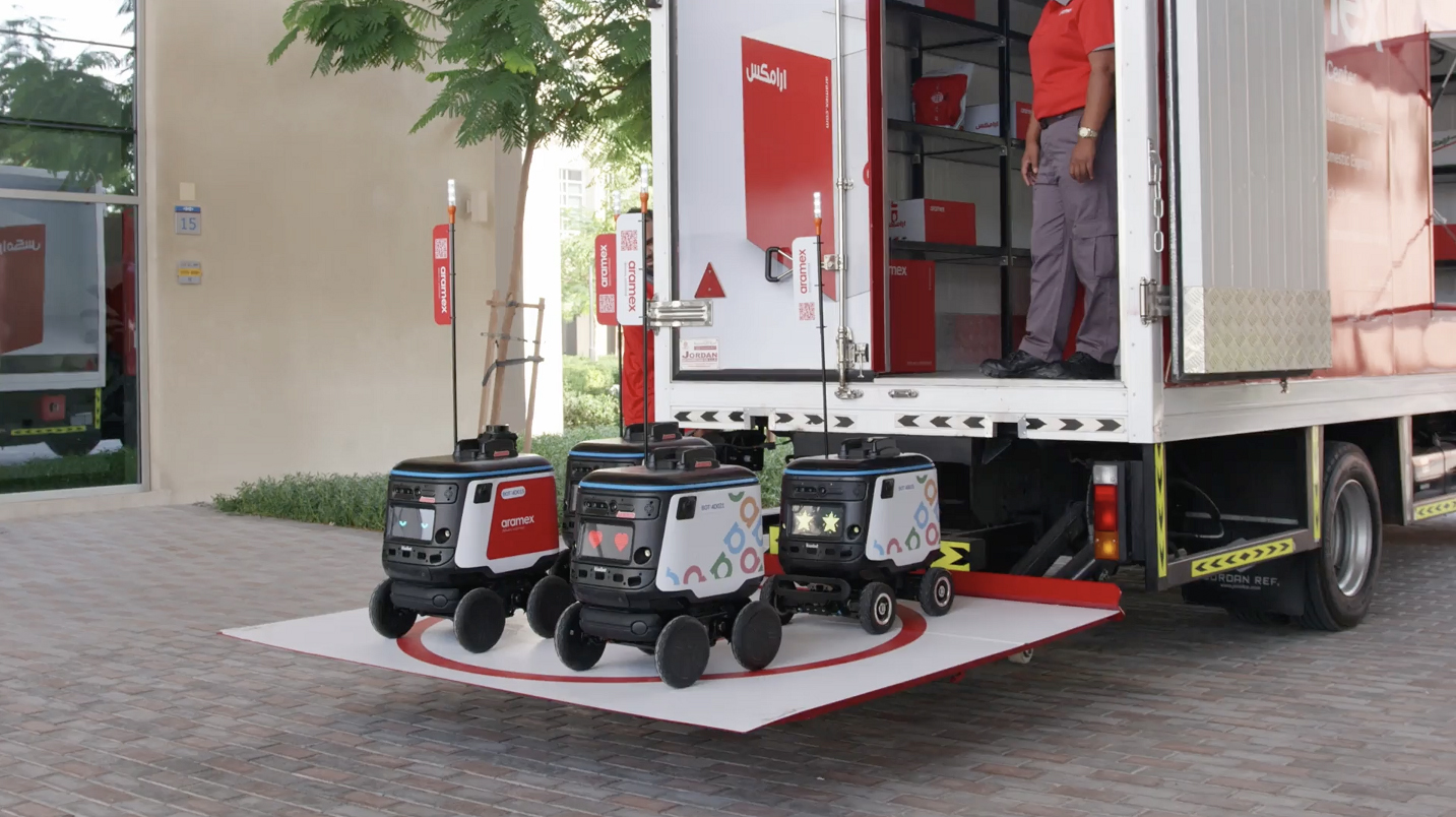Aramex completes ‘successful’ drone and bot service test in Dubai