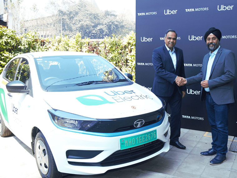 Ride-hailing platform Uber launch 25,000 Tata Motors’ EVs in premium category