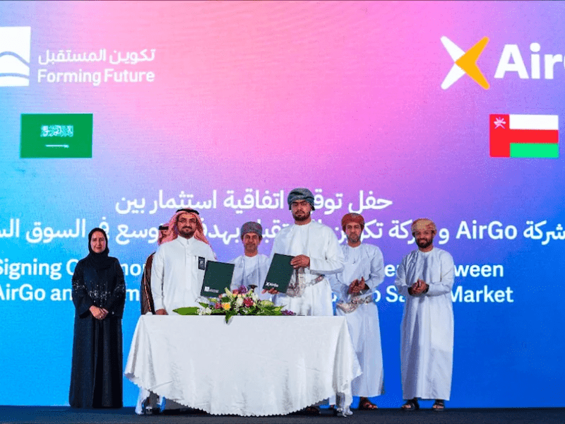 Oman-based AirGo raised $2.7 million from Forming Futures