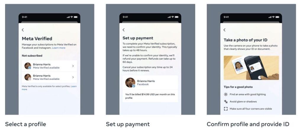 Meta launches paid blue tick verification on Instagram & Facebook in ...