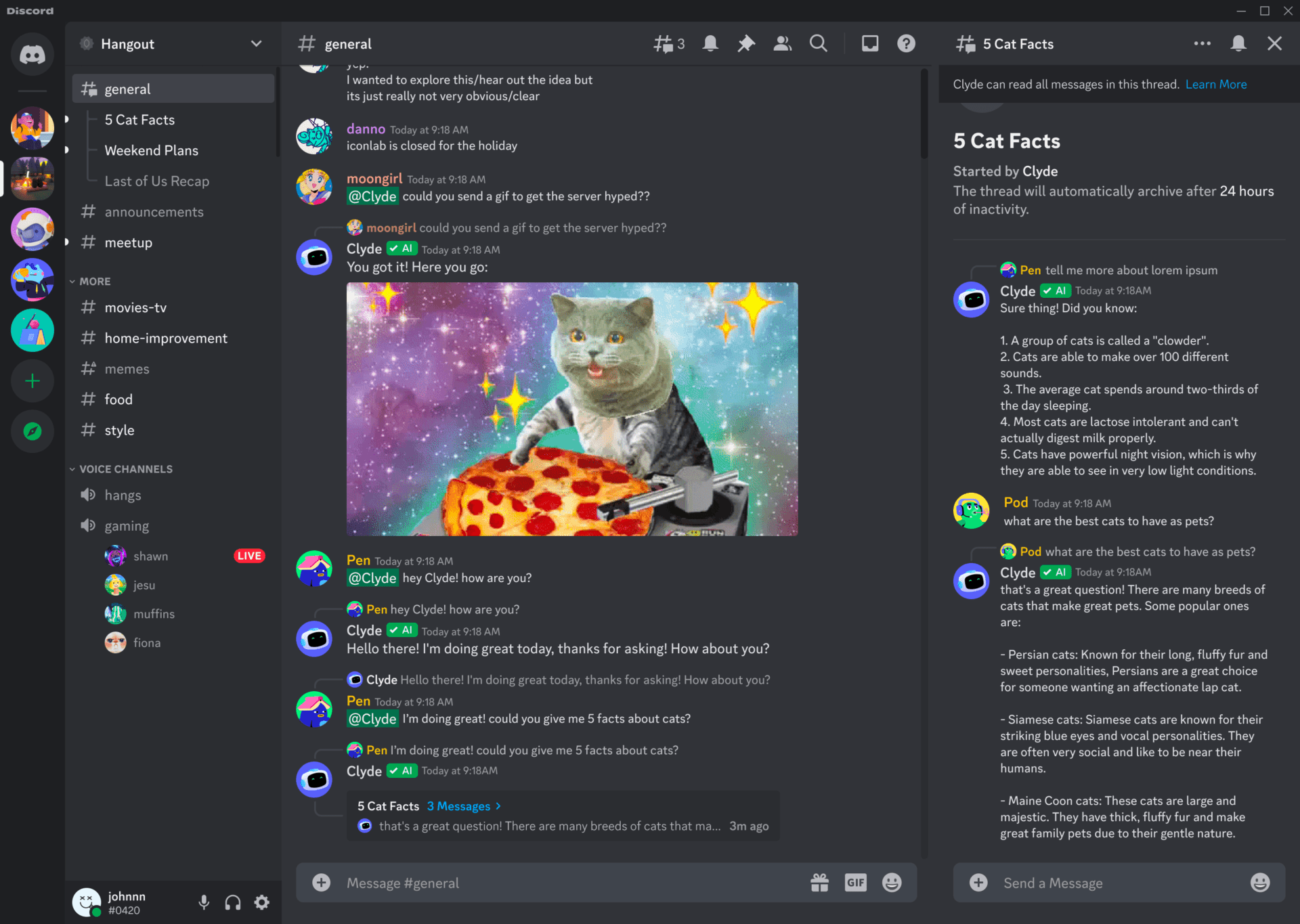 Discord rolls out AI-generated conversation summaries and more