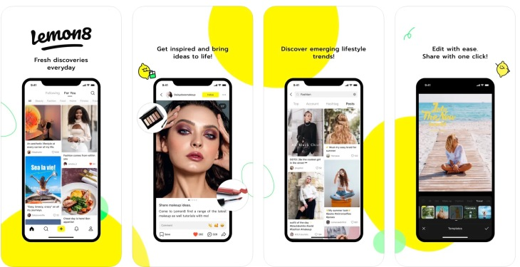 ByteDance-owned Instagram rival Lemon8 hits the US App Store’s Top 10