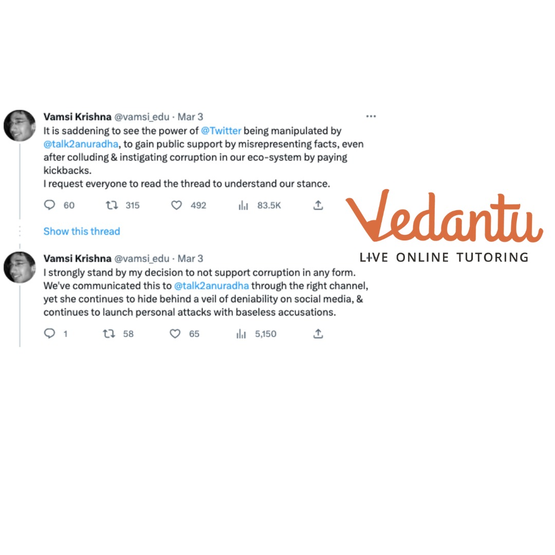 Edtech startup Vedantu clears their stand on fraud allegations after months-long social media saga