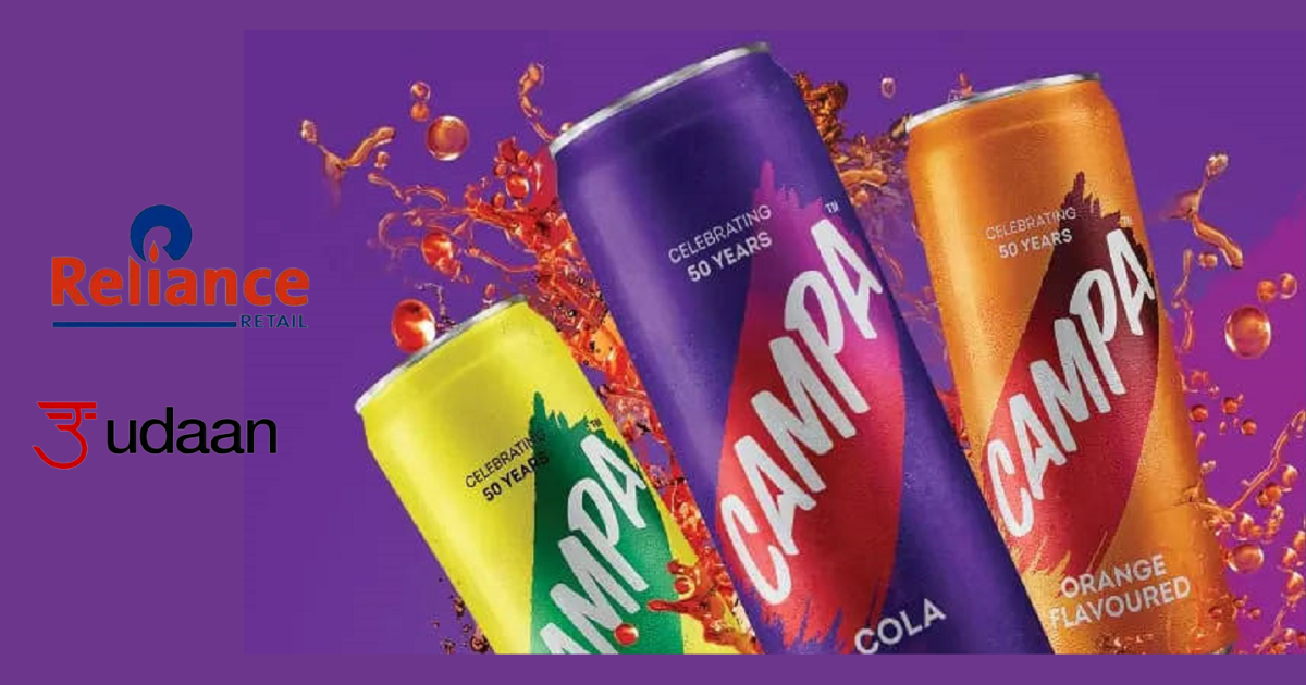 Udaan partners with Reliance Consumer Products to distribute Campa Cola pan-India
