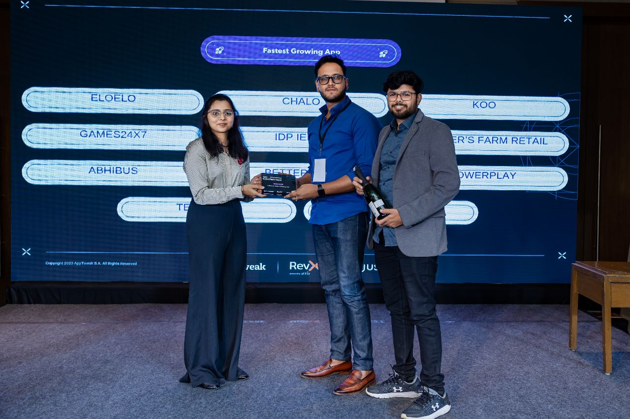 Eloelo crowned as India's Fastest growing App at Adjust & Apptweak's Annual Awards