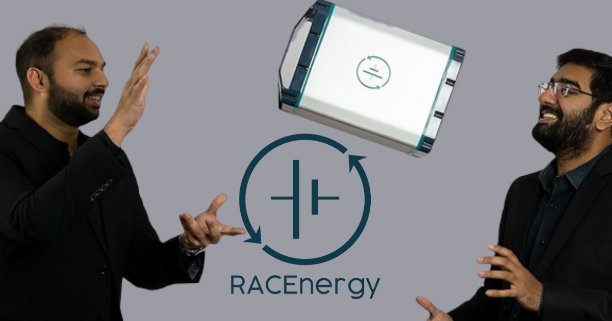 Deeptech battery swap startup RACEnergy raised $3 million in Pre Series A led by growX ventures