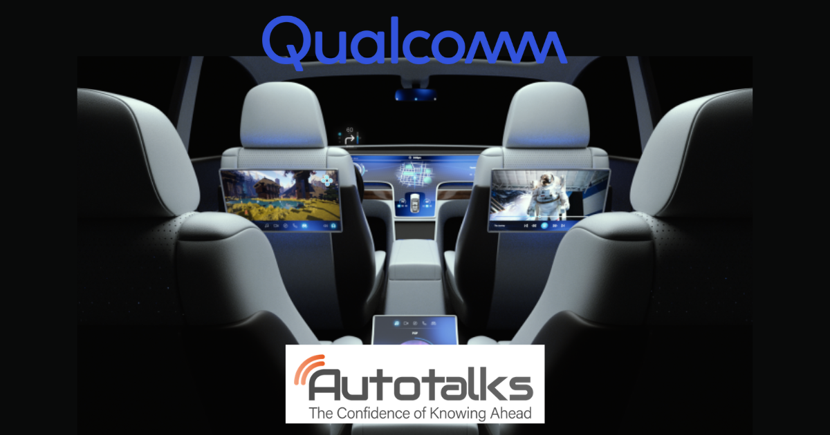 Qualcomm to acquire Israeli chipmaker Autotalks for up to $400 million