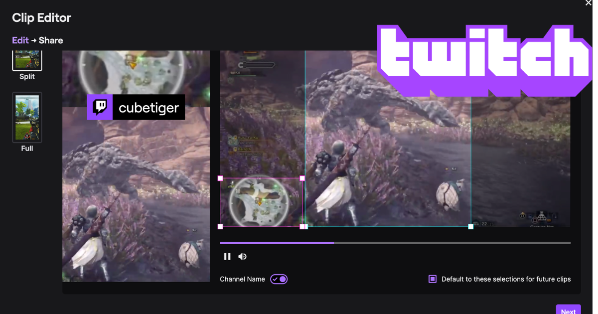 Twitch introduces clip editor for streamers to create and share vertical video clips