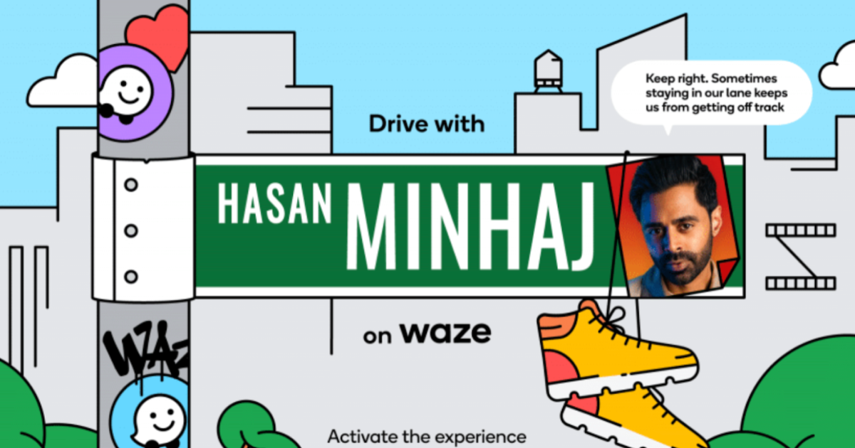 Waze teams up with comedian Hasan Minhaj to bring humor to navigation