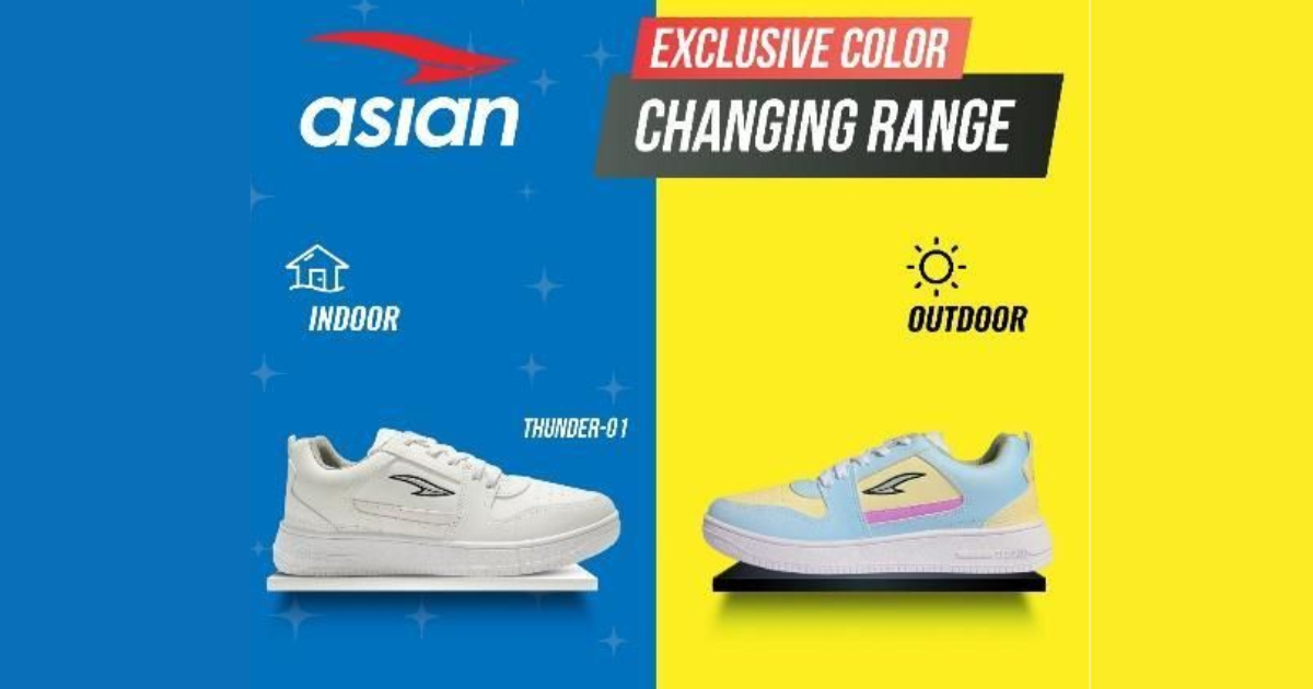 Introducing the Color changing Magic Series Collection: Asian Footwear’s Latest Innovation in Footwear under Rs 1000