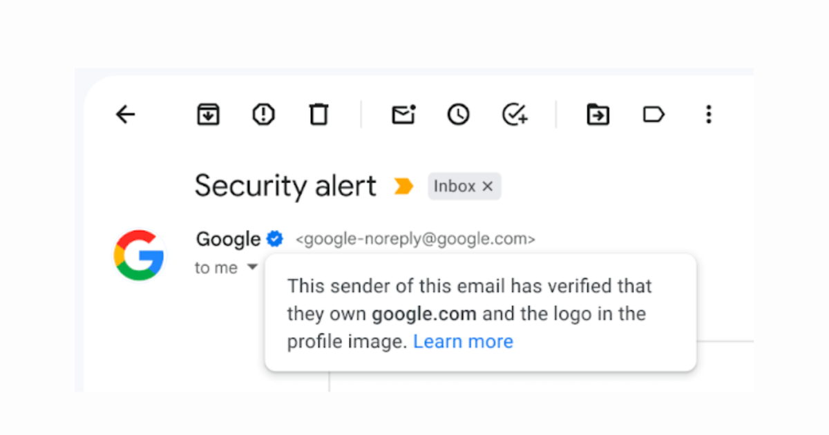 Google introduces verified blue checkmarks on Gmail to boost email security and identify legitimate senders