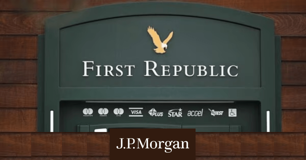 JP Morgan to buy most of First Republic's assets after bank failure