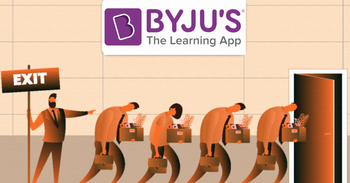 Edtech startup Byju's initiated layoffs across various departments as a cost-saving measure