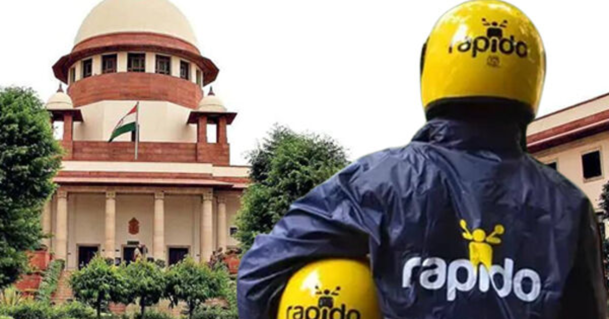 Supreme Court adjourns hearing on Delhi government's plea against Rapido notice stay