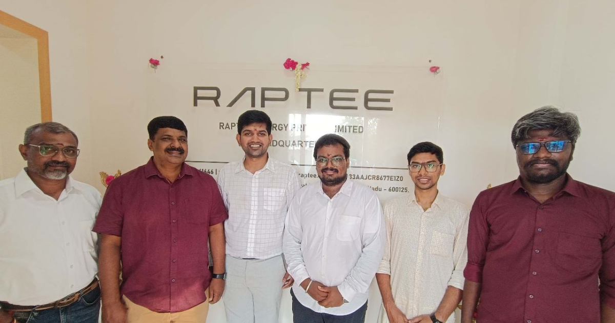 Premium electric motorcycle startup, Raptee opens its first manufacturing plant in Chennai