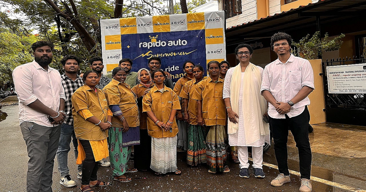 Rapido Auto and ANEW Collaborate to Empower Underprivileged Women in Chennai