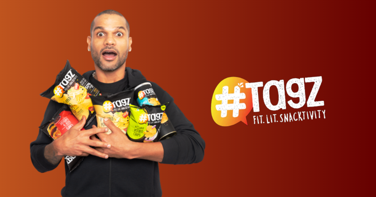 Snack Brand TagZ Foods raised undisclosed amount from Indian cricketer Shikhar Dhawan