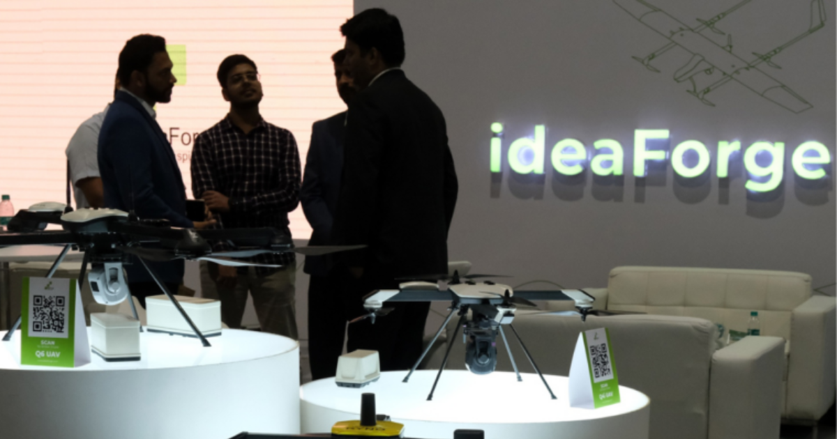 Drone startup ideaForge raises INR 60 crore in pre-IPO funding round
