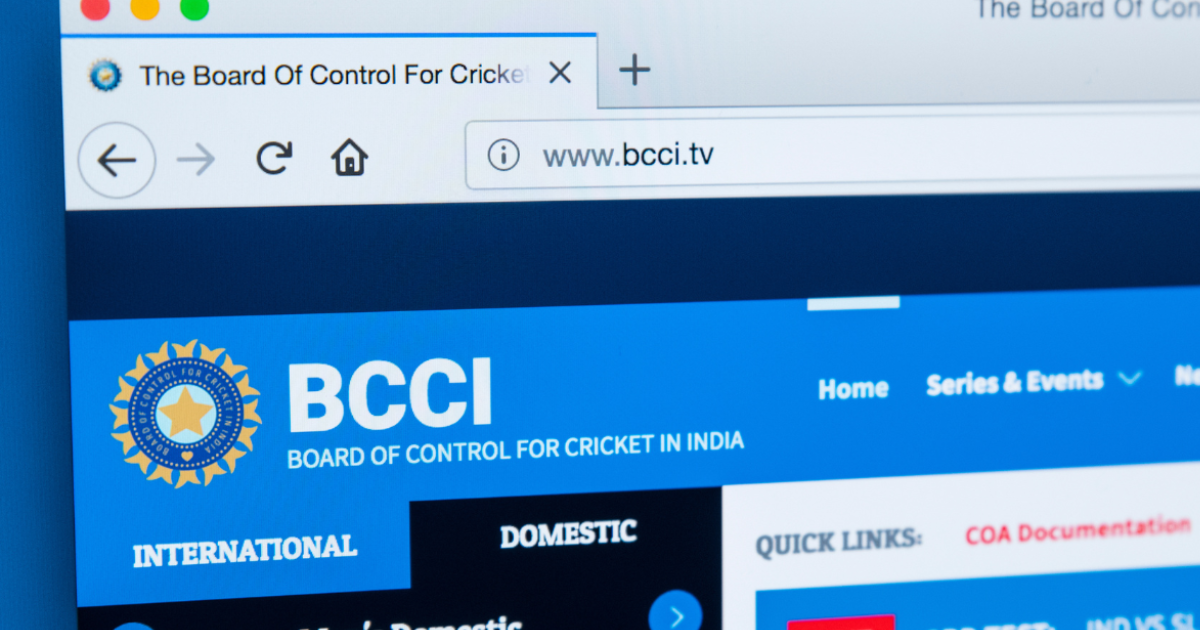 BCCI bars cryptocurrency platforms from national cricket team sponsorship tender