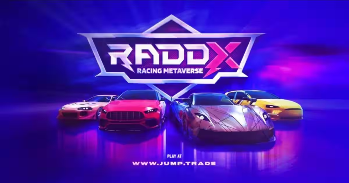 Jump.trade partners with AlterVerse for digital lands in RADDX Racing Metaverse