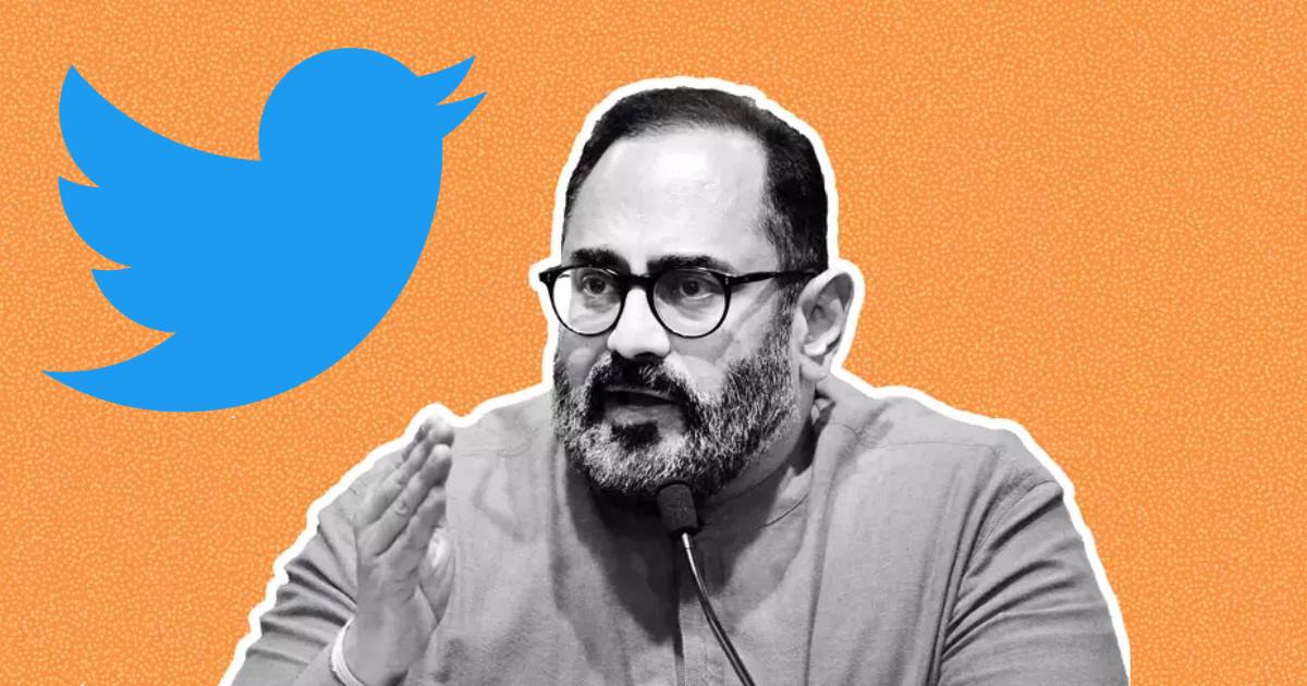 MoS Chandrasekhar raises concerns over Twitter's alleged violations of local laws and misinformation handling