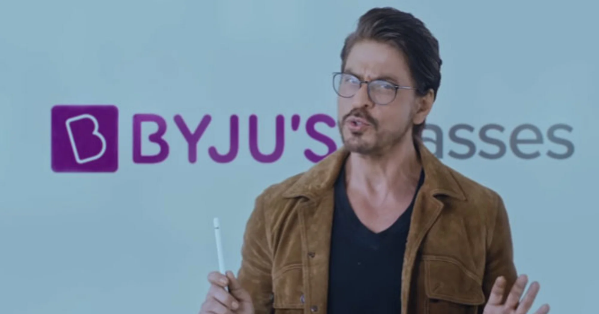 Shah Rukh Khan unlikely to renew endorsement contract with BYJU's