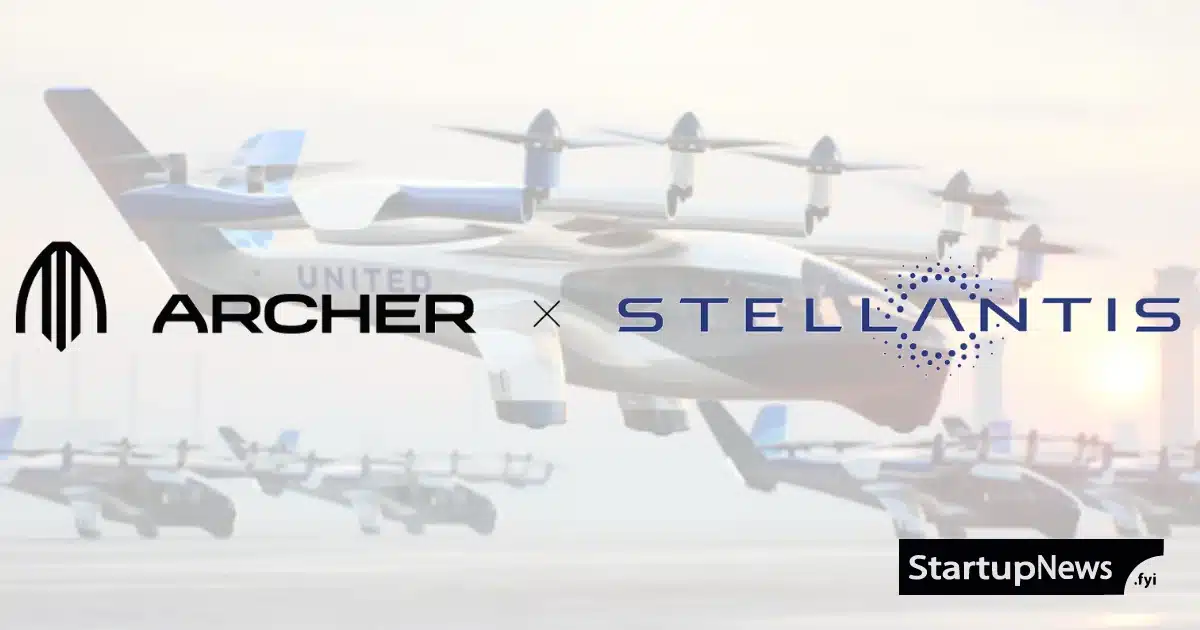 Archer aviation raised $215 million led by its strategic partner Stellantis