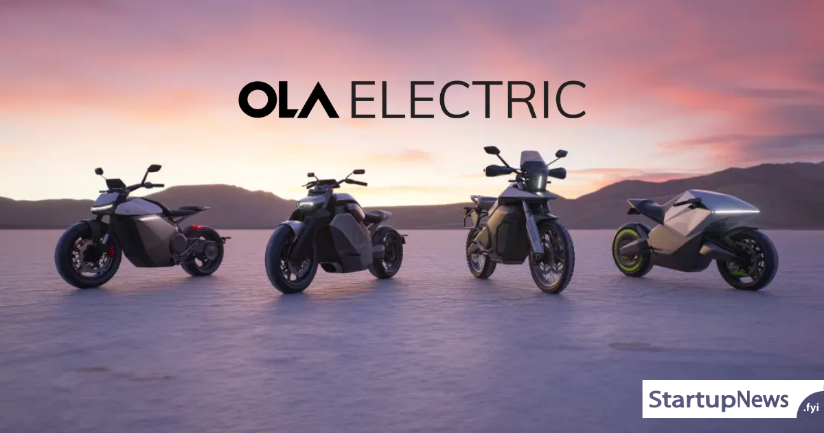 Ola Electric unveils four new electric bikes following S1 X scooter launch