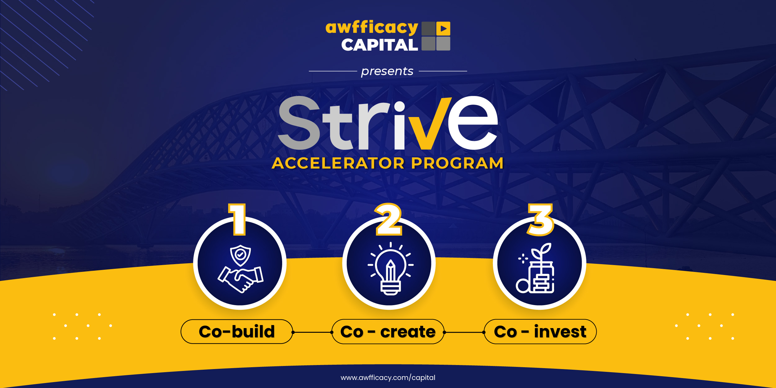 Awfficacy Capital launches Strive to accelerate the growth of early-stage start-ups