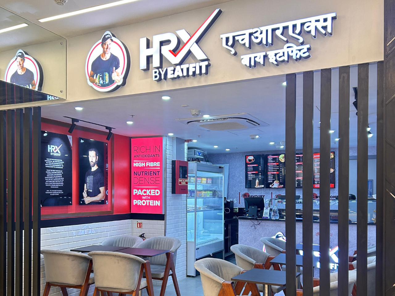HRX by Hrithik Roshan partners with EatFit to open HRX Cafe 