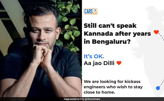 “Can’t Speak Kannada? Come To Delhi”: CEO’s Hiring Post Sparks Controversy