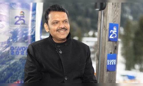 Maharashtra Chief Minister Devendra Fadnavis at Davos 2025