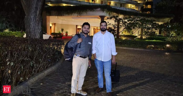 Orbitt Space founders Christopher Parmar and Anupam Kumar