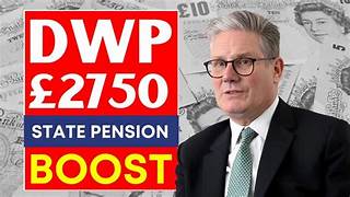 dwp state pension increase