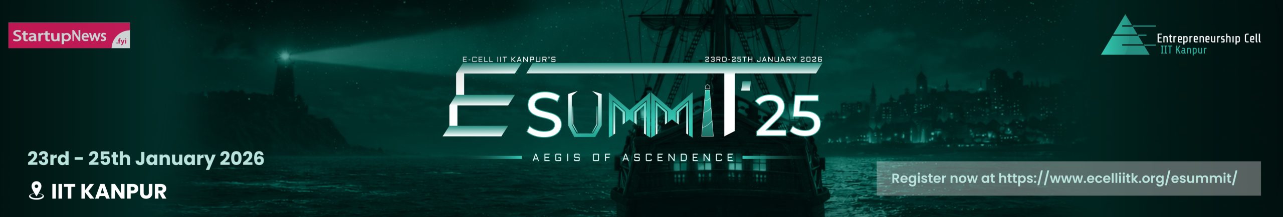 E-Summit'25 | Kanpur | 23-25 January 2026
