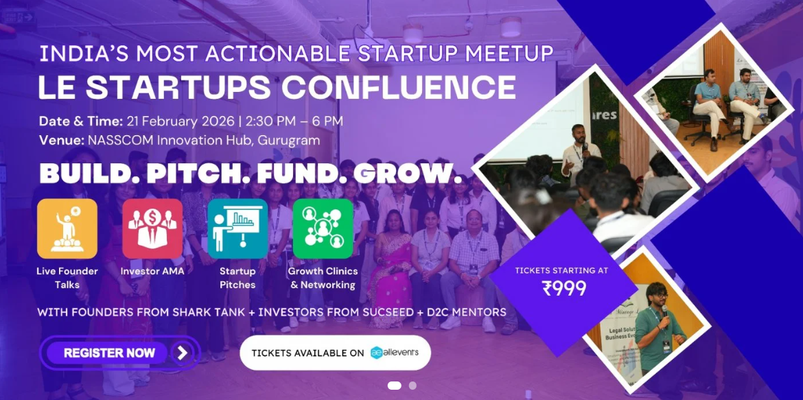 Le Startups Confluence | Gurugram | 21 February 2026