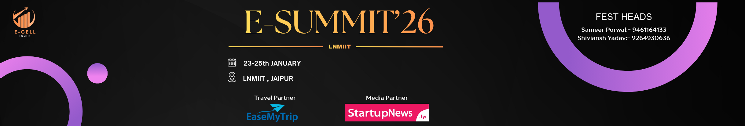 E-Summit | Jaipur | 23 - 25 January 2026
