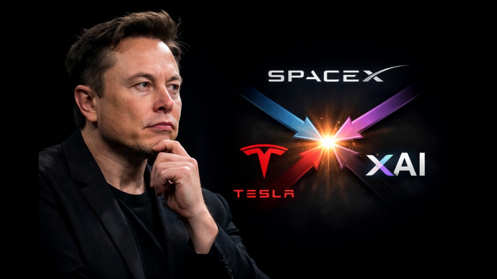 Musk Explores Strategic Merger Between SpaceX, Tesla, and xAI