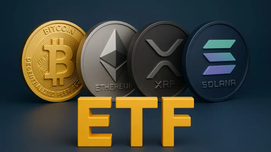 Bitcoin and Ethereum ETFs See Outflows as Capital Rotates to Solana, XRP