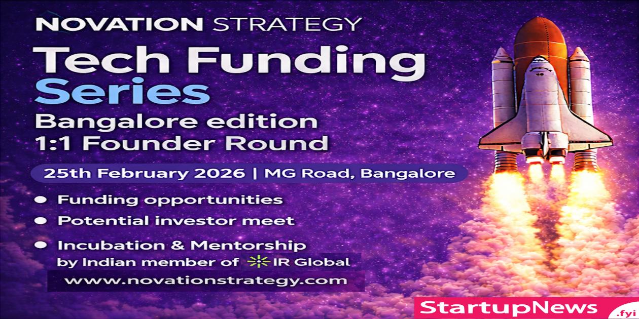 Novation Strategy | Tech Funding Series | Bangalore | 25 February 2026