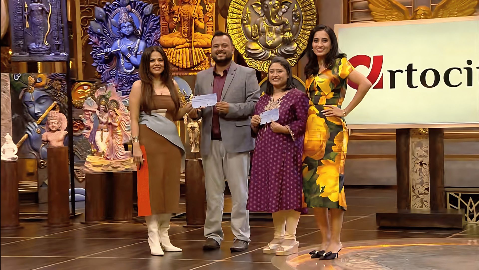 Artociti Raises ₹1 Cr on Shark Tank India