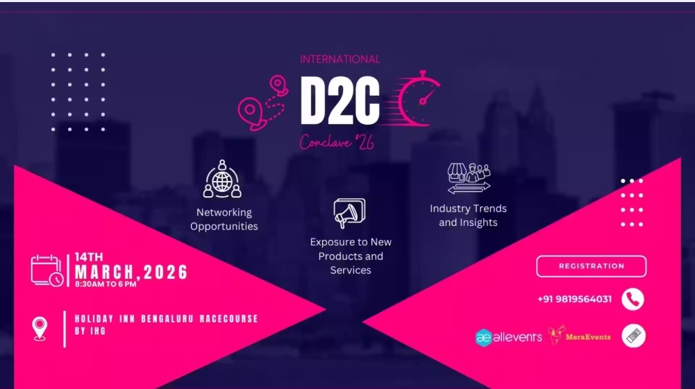 International D2C Conclave'26 | Bangalore | 14 March 2026