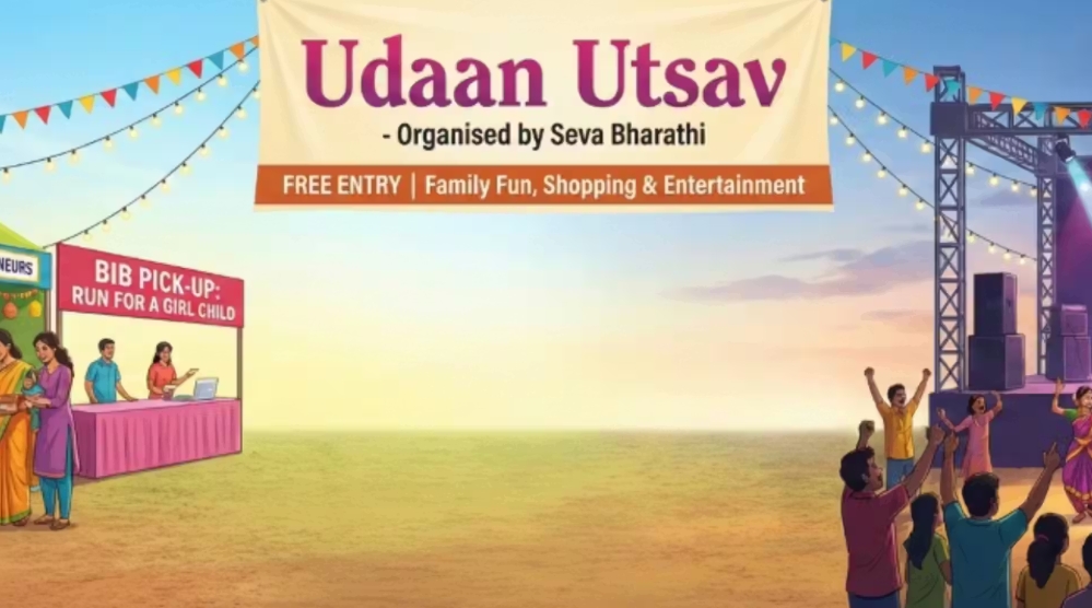Udaan Utsav by Seva Bharathi | Shopping, Food & Live Music Carnival | Hyderabad | 28 February 2026