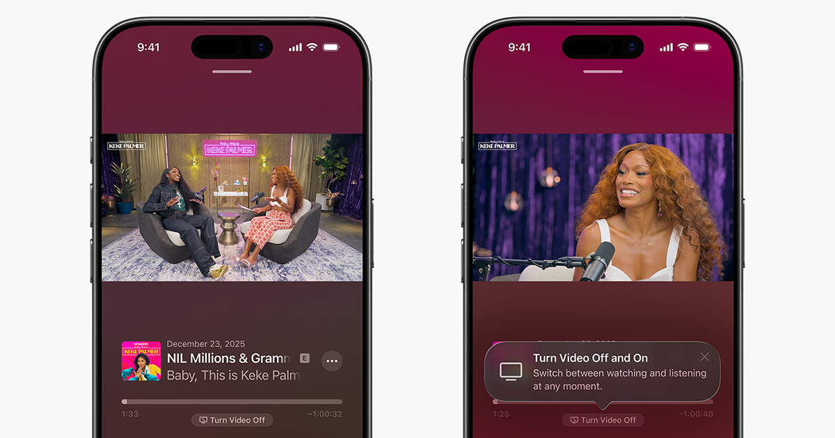 Apple Adds Video Podcast Support to Apple Podcasts