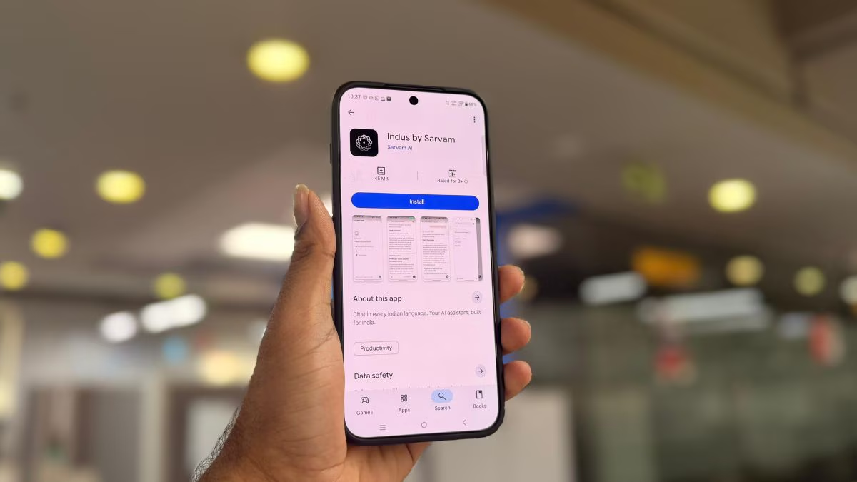 India’s Sarvam Launches Indus AI Chat App
