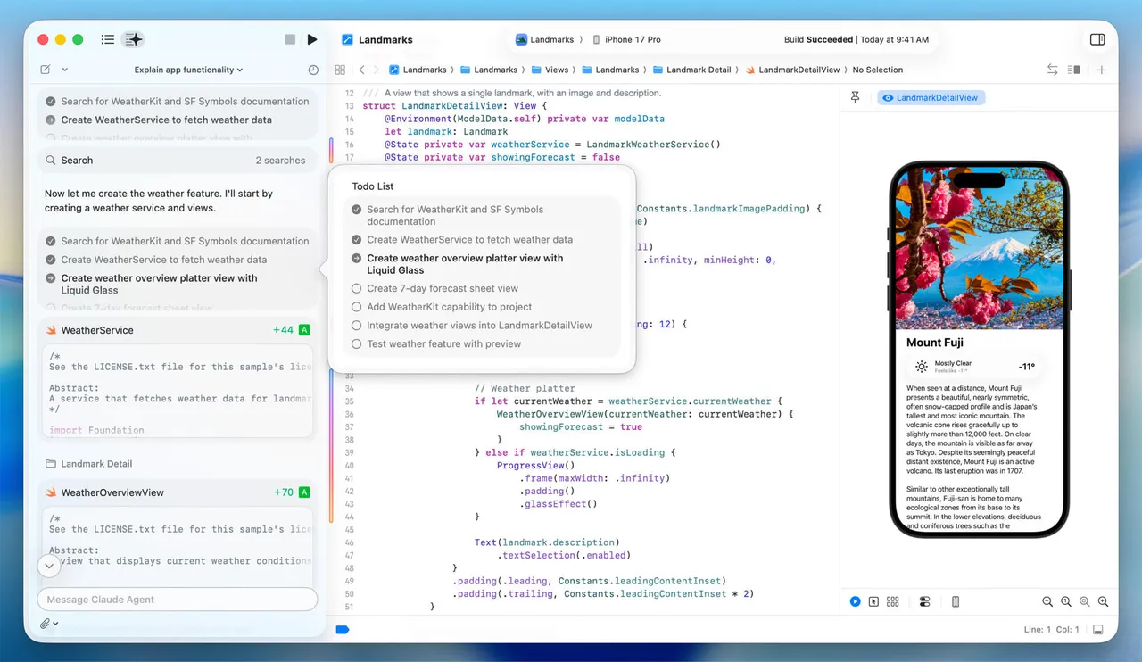 Xcode 26.3 brings agentic coding closer to everyday development
